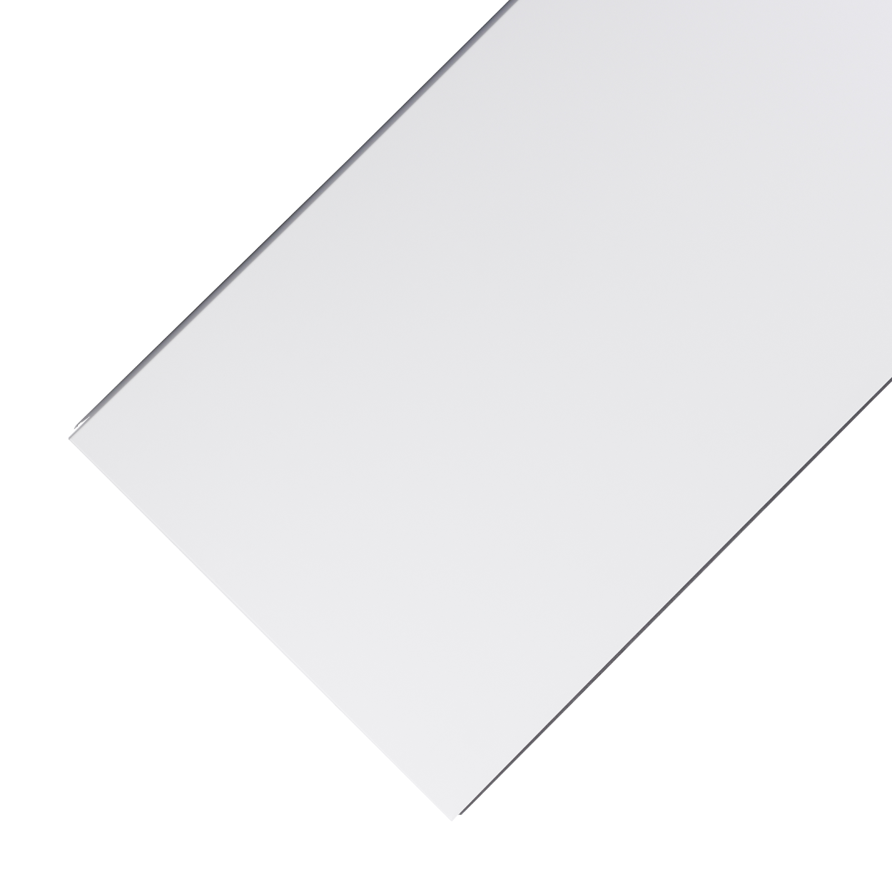 Deckenmodul Langfeldplatte - Unperforiert (4 Stk.)