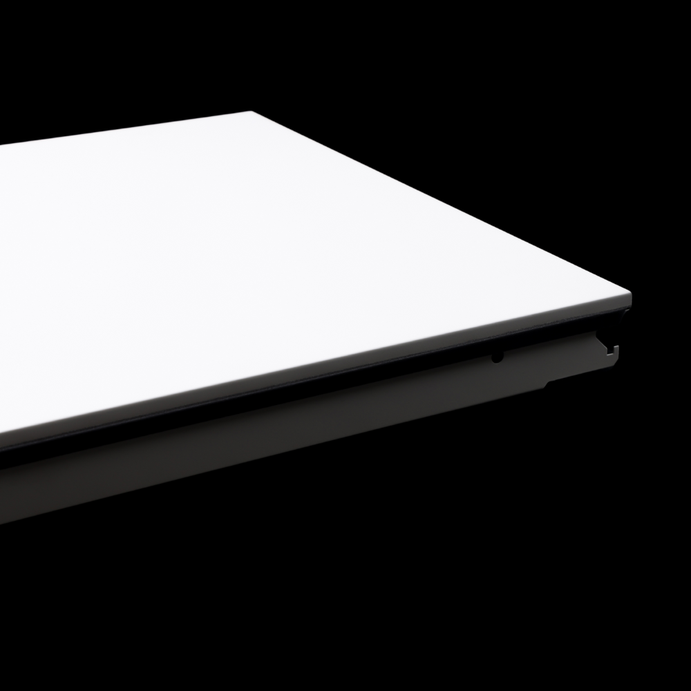 Deckenmodul Langfeldplatte - Unperforiert (4 Stk.)