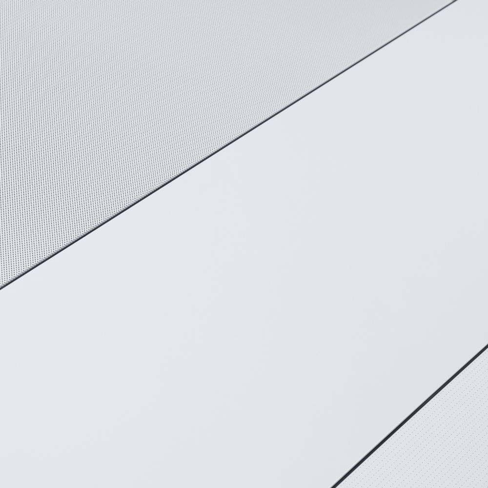 Deckenmodul Langfeldplatte - Unperforiert (4 Stk.)